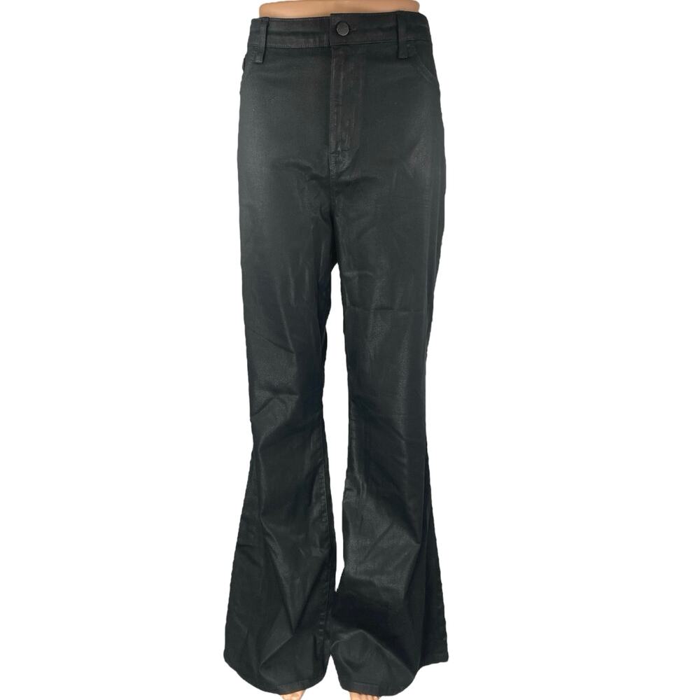 Sanctuary Women's Black High Rise Flared Bootcut Bell Bottom Denim Jeans Sz 32